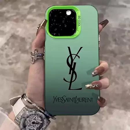 YSL iphone16/16pro/15ケース おしゃれ 可愛い